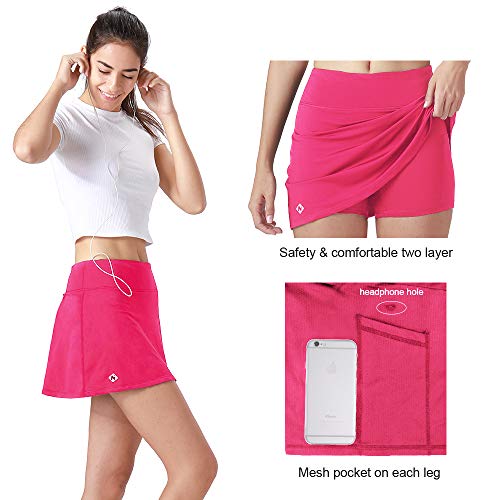 image for Naviskin Women's Active Athletic Skort Lightweight Skirt with Pockets 