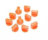 KAISH 10pcs Guitar AMP Effect Pedal Knobs Pointer