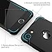 ORETECH Compatible with iPhone Case, with [2 x Screen Protectors] [10 Ft Military Grade Drop Test] [Camera Protection] 360° Full Body Shockproof Slim Thin Phone Case Clear