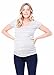 Ingrid & Isabel Women's Maternity Short Sleeve V-Neck Tee