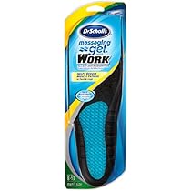 Dr. Scholl's Massaging Gel Work Insoles, Men's Sizes 8-13, 1 Pair
