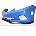 Front Bumper Lip Compatible with 2013-2015 Honda Civic, IKON V3 Style PU Unpainted Black Under Splitters Spoiler Chin Lip Protector by IKON MOTORSPORTS, 2014