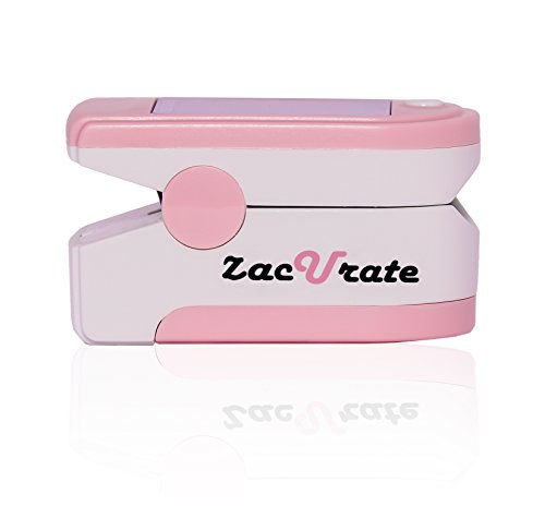 Zacurate Pink Series Fingertip Pulse Oximeter and Blood Oxygen Saturation Monitor (Peach Pink) - Thumbnail 5