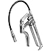 Carbyne Pistol Grip Mini Grease Gun, 3000 PSI, Heavy Duty Professional Quality, Knurled Steel Barrel. 12 inch Heavy Duty Reinforced Flex Hose, 4 inch Rigid Tube & Coupler. 2-Way Loading