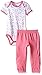 Hello Kitty Baby Girls' 2pc Top and Pant Set, Pink Carnation, 24 Months