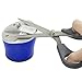 CUDA Knife & Shear Sharpener #18839, Universal Compact One-Handed Use with Secure Suction Base Mobile Sharpening Platform for Non-Serrated Blades