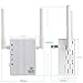 WiFi Range Extender, Awakelion 300Mbps Fast Speed WiFi Booster With Repeater/Access Point/Router Mode,360 Degree Full WiFi Coverage,Easily Set Up … (White)