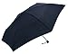 Fidus Small Windproof Travel Umbrella - Compact Folding Light Portable Sun & Rain Outdoor Golf Umbrella for Women Men-Black