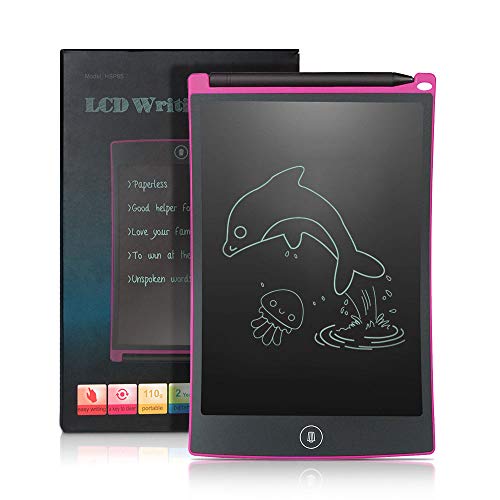 Girls Gifts Age 3-12, Tisy LCD Doodle Board Writing Drawing Tablet for Kids Toddler Teen Toys for 3-12 Year Old Girls Birthday Presents Gifts for 3-12 Year Old Rose Red TSUSWDT05 - Thumbnail 7