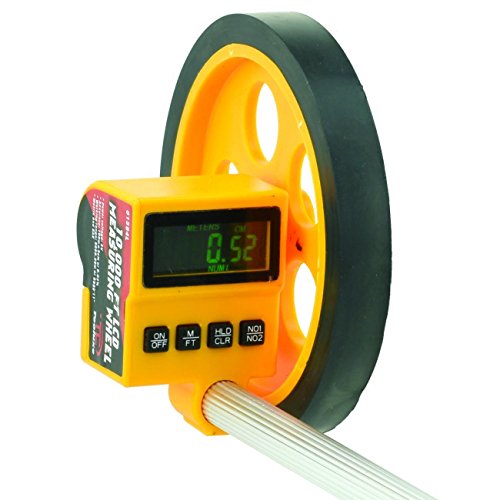 Tooluxe 01594L Rolling Measuring Wheel, 10,000 Feet, Large LCD Display, Telescoping Handle - Thumbnail 2