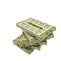 Aykasa Collapsible Storage Bins, Plastic Crate for