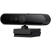 Lenovo Performance FHD Webcam, 1080p FHD, USB-C,Log-on with Windows Hello, Dual Microphones, 95 Degree Lens and 4X Digital Zo