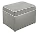 Baby Relax The Abby Nursery Storage Ottoman for Baby Gliders, Grey