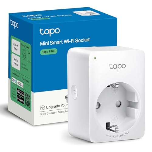 Prise Connectée Alexa WiFi, 10A Type F, P100 1 pièce