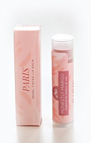 ONE Paris Pearl Tinted Organic Lip Balm, .15 oz Tube, Boxed by Honestly Margo