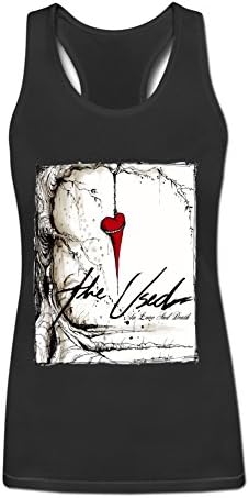 Luoshan Women's the Used in Love and Death Tour 2016 Graphic Tank Top