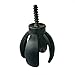 Yuauy 5 PCs 4-Prong Golf Ball Retriever Grabber Pick Up Back Saver Claw Put On Putter Grip