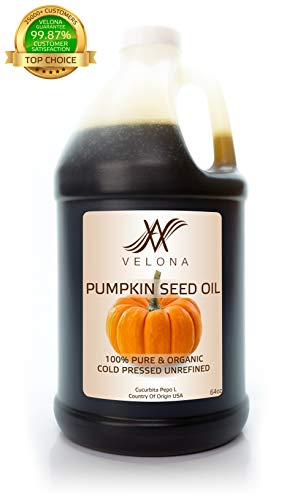 image for velona Pumpkin Seed Oil USDA Certified Organic - 2 oz | 100% Pure and 