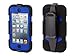 Survivor All-Terrain Case, Compatible with iPod Touch Gen 5 & 6, The Most Protective Case We've Ever Built, Black/Blue (GB35697-3)