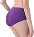 Warm Sun Women's rayon derived from bamboo Multi Pack Plus Size Stretchy Soft Breathable High Middle Waist Panties Size S-34XL
