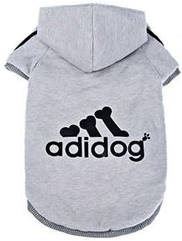 KayMayn Adidog Sport Dog Hoodie Pet Puppy Dog Cat Shirt Coat Clothes Hoodie Sweater Costumes Big & small Size (S to 9XL),6 Colours