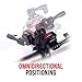 Tackform Motorcycle Mount for GoPro - [Enduro Series] Bar Mount and Trail Cam Compatible with GoPro and Other Action Cameras - All Metal, Built To Outlast You.