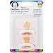 Gerber First Essentials Soft Center Latex Pacifiers, 0-6 Months, Assorted Colors 2 ea