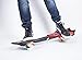 Elama Zoom Stik Caster Board/Skateboard - Light Up Wheels! Skatboarding Sport (Red)