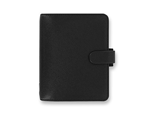Filofax Saffiano Pocket Organiser - Black