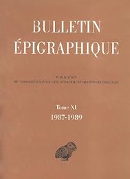 Bulletin épigraphique