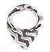 Bekith Baby Bandana Drool Bibs, Unisex 4-Pack Absorbent 100% Organic Cotton, Cute Baby Gift for Boys & Girls