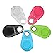 Sunny&Lucky 2pcs Smart Finder Bluetooth Locator Pet Tracker Alarm Wireless Anti-Lost Sensor Remote Selfie Shutter Seeker for Kids Bag Wallet Keys Car Smartphone［Random Color］