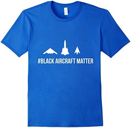 Mens Aircraft mechanic shirts- Black aircraft matter XL Royal Blue