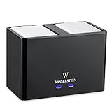 Charging Station Compatible with Arlo Pro & Arlo Pro 2 & Arlo Go Rechargeable Batteries - Charge up to 2 Arlo PRO or Arlo GO Batteries at The Same time - by Wasserstein (Black)