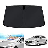 KUST Custom Fit Windshield Sun Shade for Mazda 3