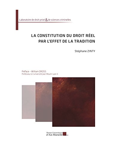 La  constitution du droit réel par l'effet de la tradition