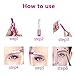 Eyebrow trimmer, Eyebrow Hair Remover, Facial Hair Trimmer for Women, Dream Catching Electric Eyebrow Trimmer Epilator for Women, Portable Painless Eyebrow Razor (Battery Not Included)