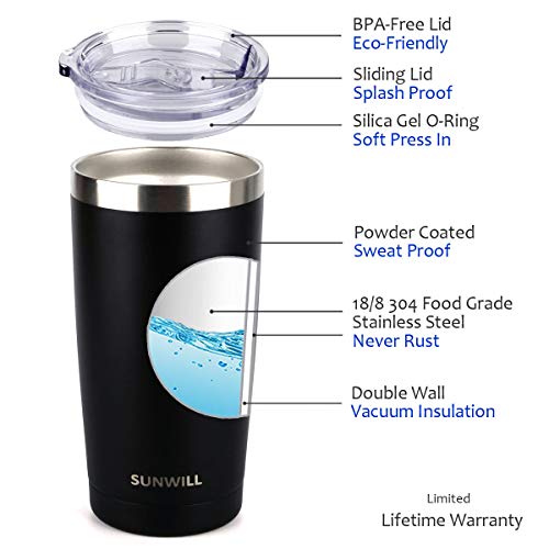 1 SUNWILL+Tumbler+Stainless+Insulated+Durable