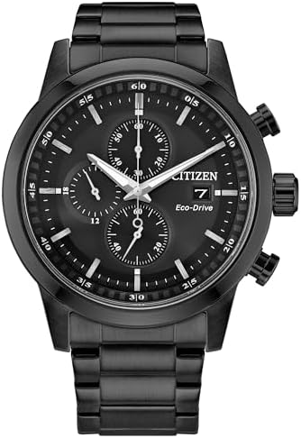 Amazon.com: Citizen Men's Eco-Drive Weekender Sport Casual, Black