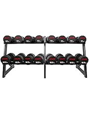 Porta Pesi In Legno Meanswood - Rastrelliera Verticale Per Dischi Fino A 120kg, Design Italiano - Foto 10