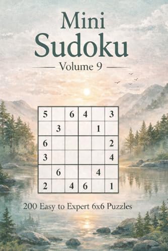 5x5 Sudoku Vol.1: 300 5x5 Sudoku Puzzles: Easy, Medium, Hard