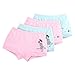 Defitck Cartoon cute Little Girls Underwear Briefs Panties Set (2-4year, 2068)