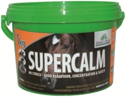 Global Herbs - SuperCalm Horse Calmer Supplement x Size: 1 Kg
