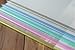 Plastic File Folder Sliding Bar Report Covers (with Clear U-Type Sliding Bar), Transparent Resume Presentation File Folders Organizer Binder for A4 Size Paper, 5 Color 20 Pieces