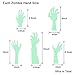 Five Zombie Hands Wall Decals Halloween Decorations Glow in the Dark, XYIYI Spooky Wall Stickers for Halloween Party Kids Home Room Décor