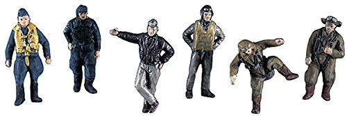 Hasegawa HAX728 WWII Pilot Figure Set Model Kit