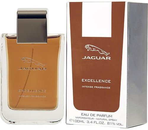 JAGUAR EXCELLENCE by Jaguar INTENSE EAU DE PARFUM SPRAY 3.4 OZ for MEN ---(Package Of 3)