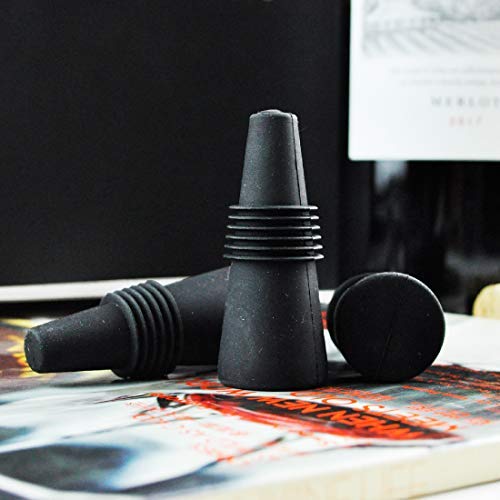 Algopix Similar Product 16 - Tiny Silicone Wine Bottle Stoppers Bulk