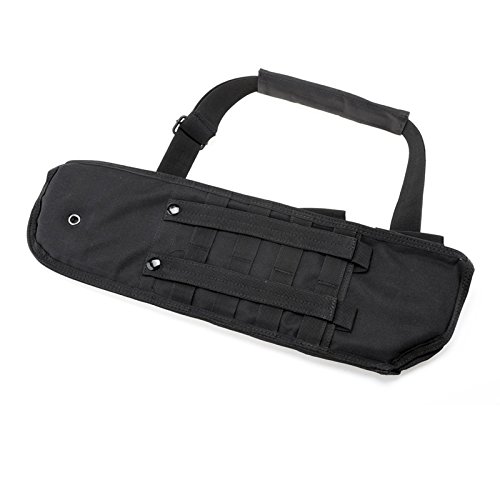 Loglife Tactical Hunting Molle Protective Shotgun Scabbard Bag Shoulder Rifle Outdoor Case 19” (BK)