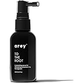 Arey To The Root Hair Serum for Women & Men | Slows Grey Hair Growth & Preserves Pigment in 3-6 Months | Promotes Healthier Hair & Adds Volume | Vegan, Oil-Free, Scent-Free Formula (1 Month)